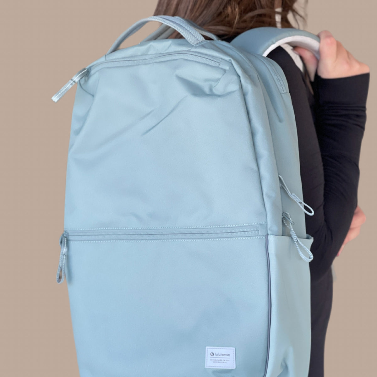 lululemon center zip backpack Double-Zip Backpack 22L Tech Canvas