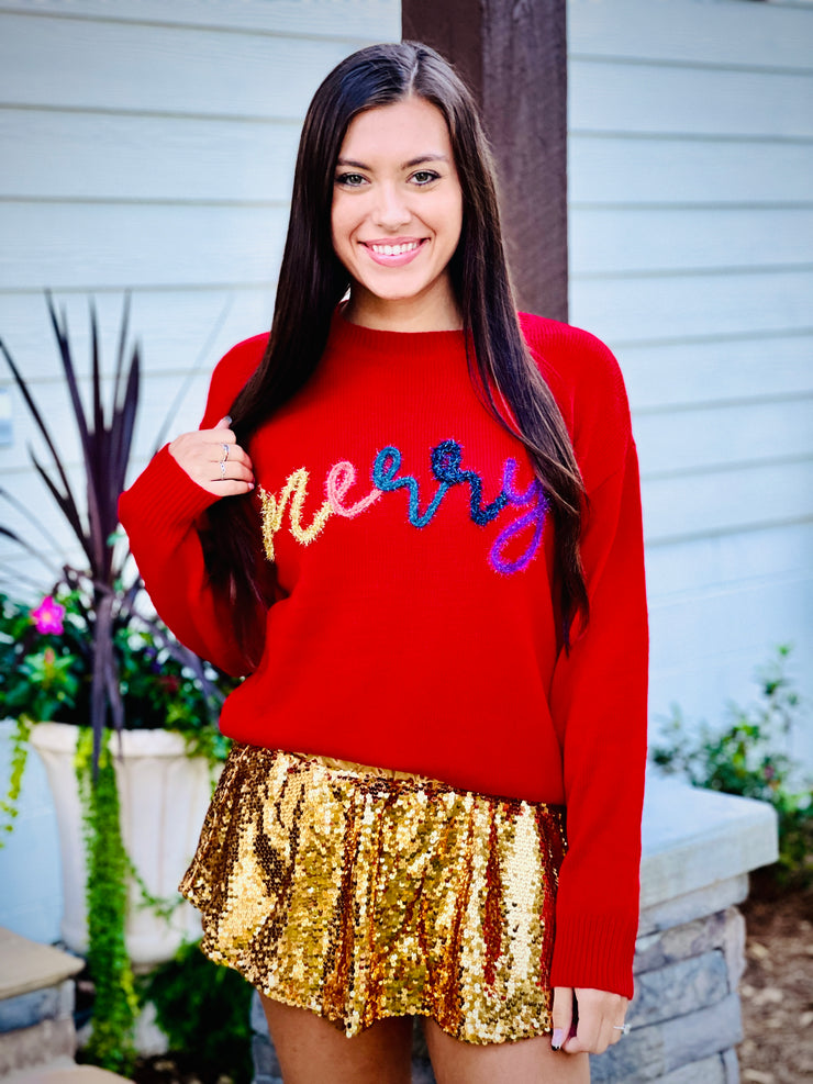 Merry Yarn Knit Sweater