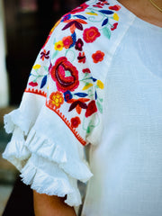Fashion-Forward Embroidery Top
