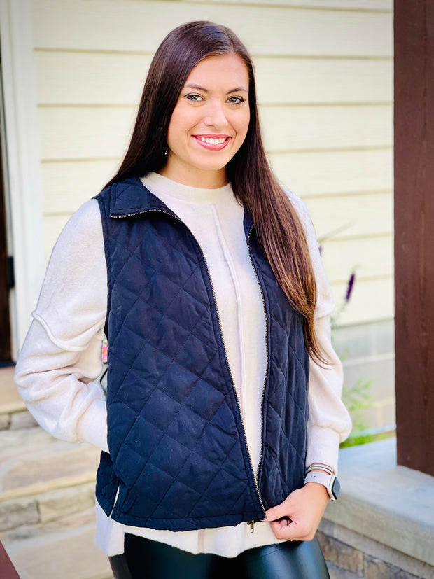 Stay Warm Quilted Vest