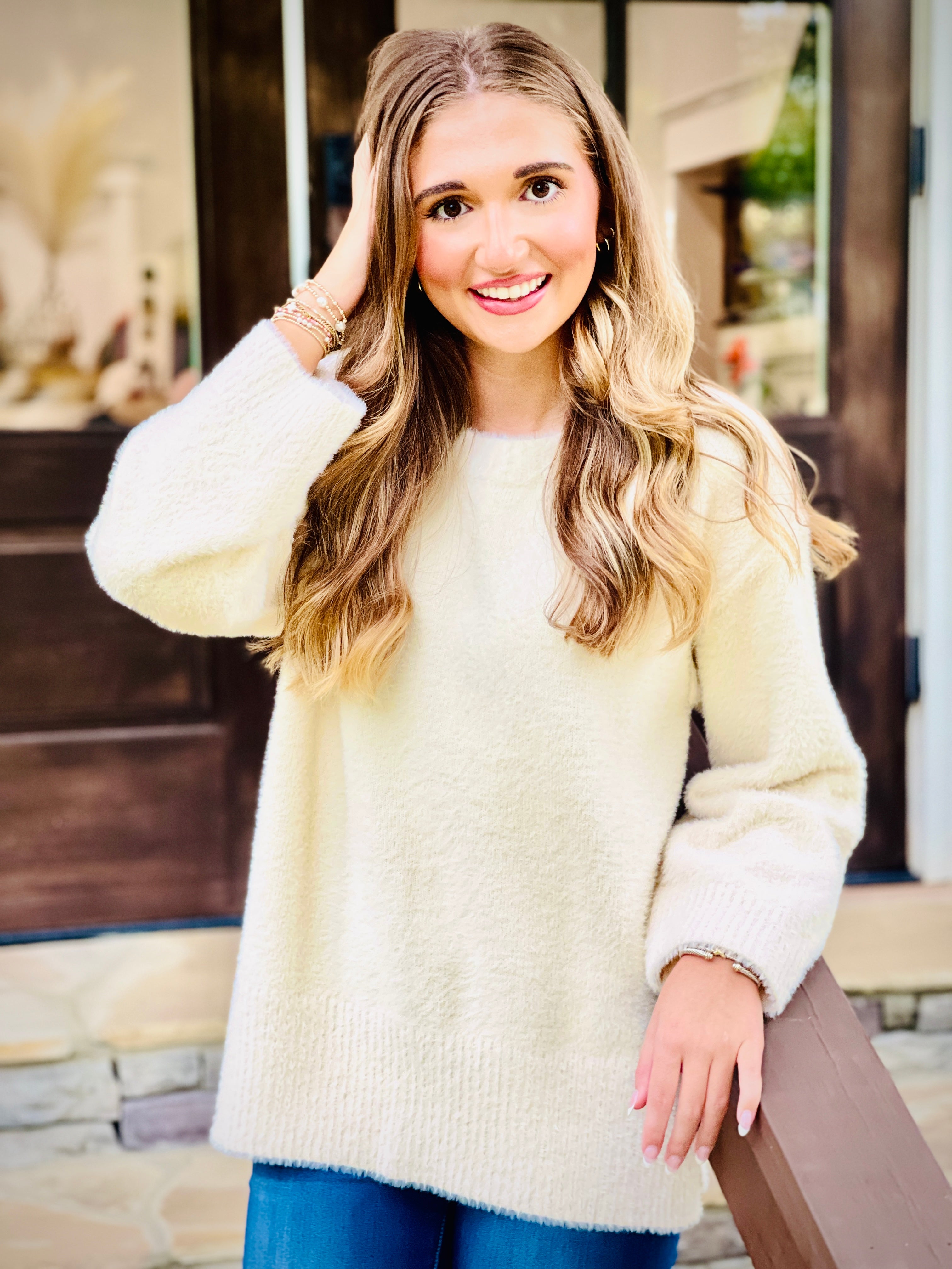 Fuzzy and Flawless Sweater