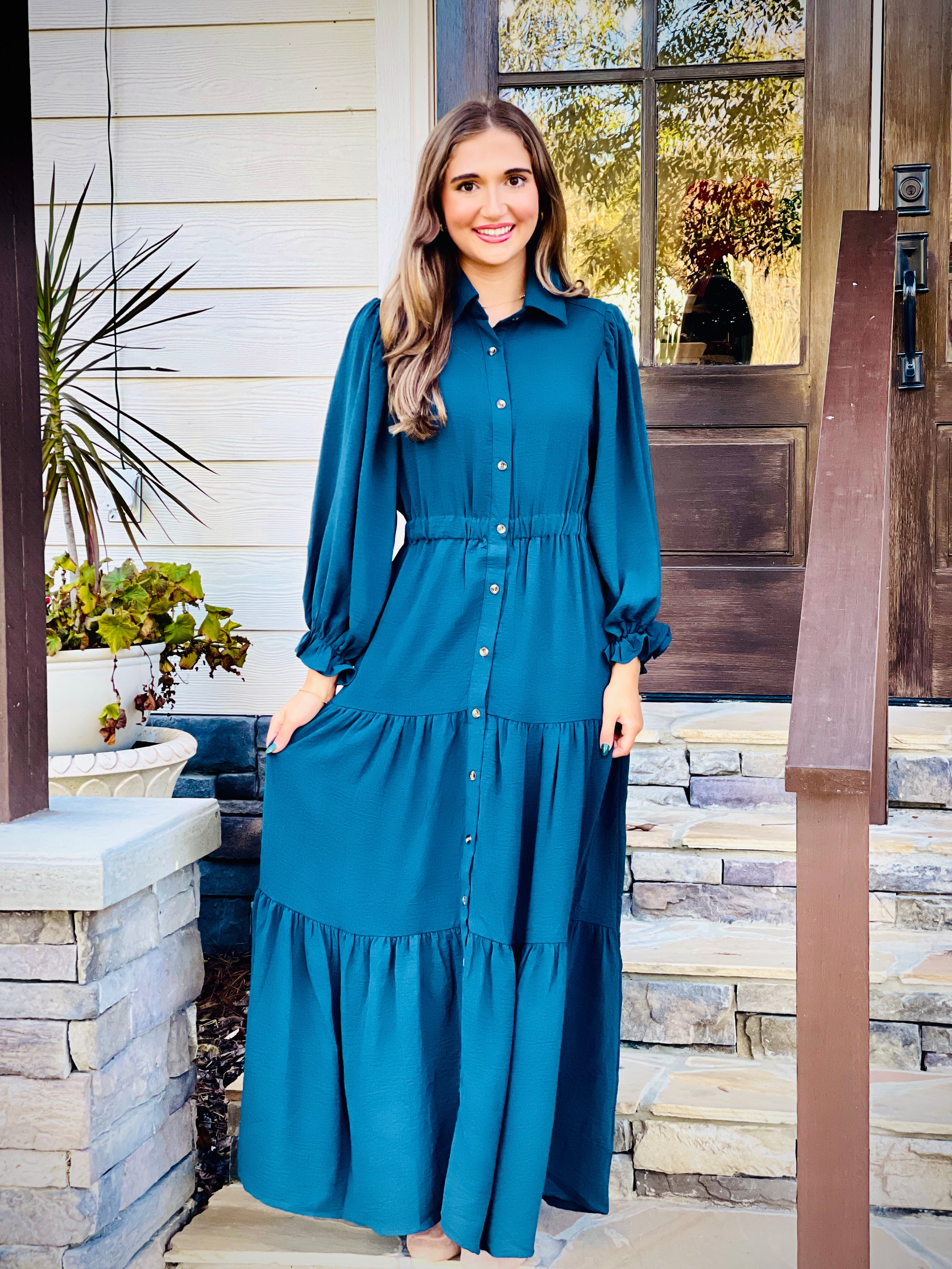 【AMERI】LUSTER TIERED LAYERED DRESS セール】LUSTER TIERED LAYERED DRESS（ドレス）｜Ameri（アメリ）の