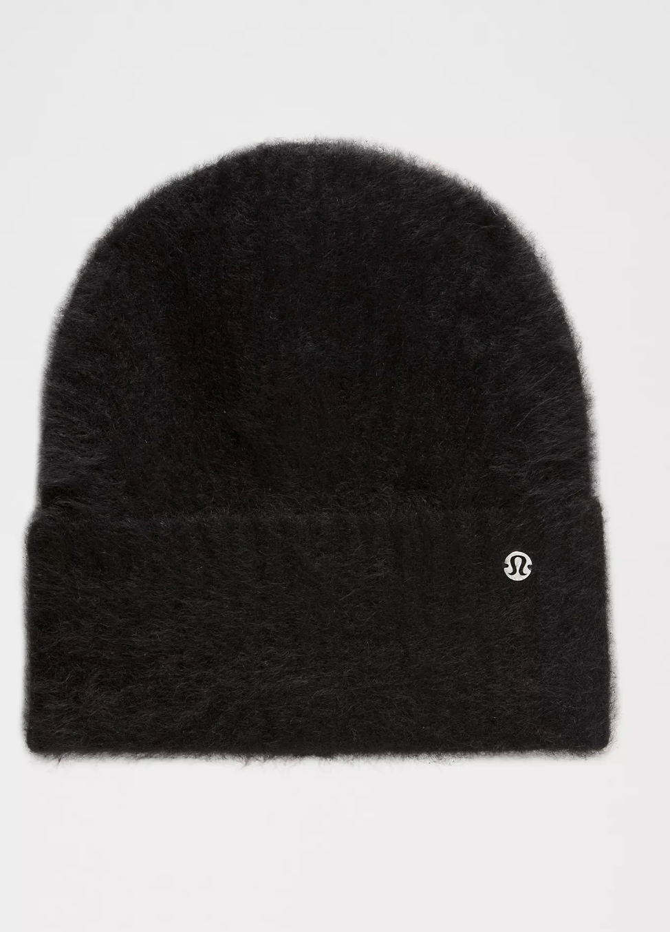 Fuzzy Cashmere Beanie- BLACK – Trends Boutique on Main display picture 1