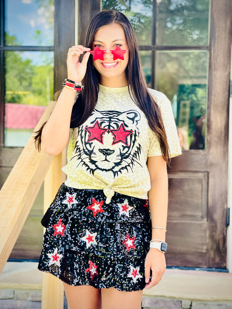 Starry Eyed Tiger Tee