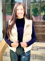 Keep Warm Cropped Vest