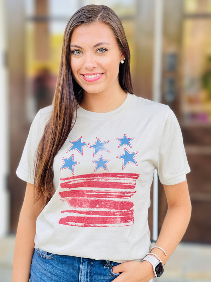 Stars and Stripes Graphic tee
