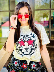 Starry Eyed Tiger Tee