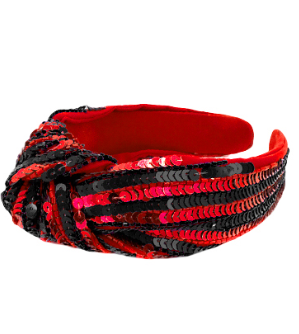 Stripe Sequin Headband