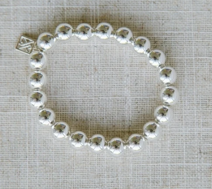 Christie Bracelet- Shiny Silver