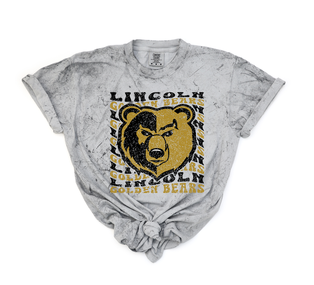 Lincoln Golden Bears Retro Tee