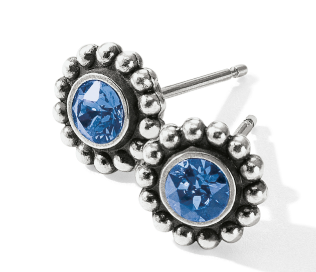 Twinkle Sapphire Mini Post Earrings
