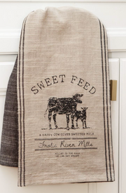 Sweet Feed Dish Towel (Cow)