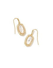 Pearl Beaded Lee Earrings