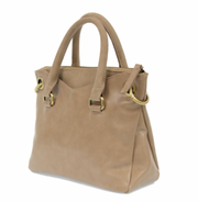 STELLA MINI CONVERTIBLE SATCHEL SUEDE TRIM