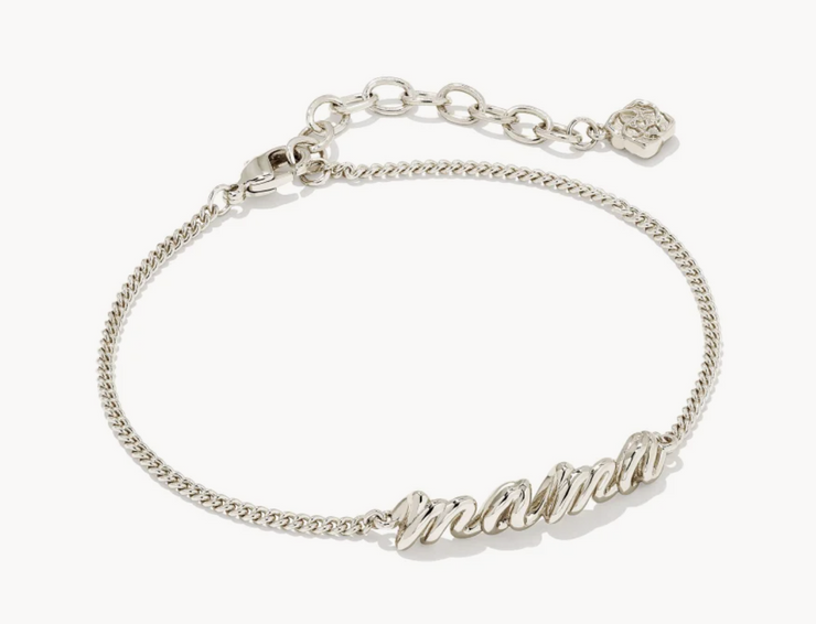 Mama Script Bracelet