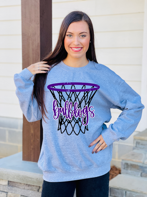Bulldog Basketball Sweatshirt