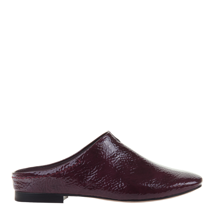 NAKED FEET - FONDO in EGGPLANT Ballet Flats
