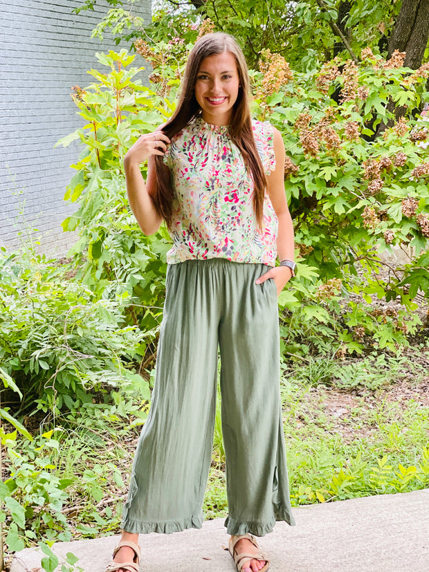 In the Mix Linen Pants
