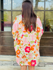 Springtime Cream Kimono