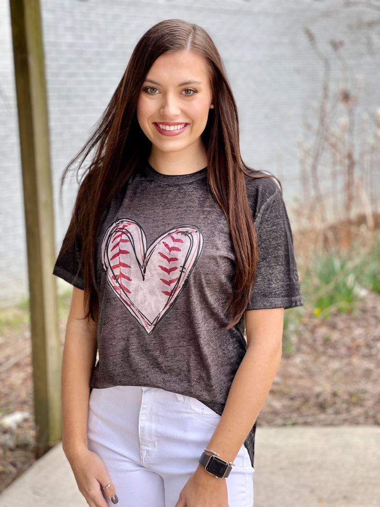 For the Love of Baseball Graphic tee