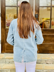Daydreaming Denim Blazer