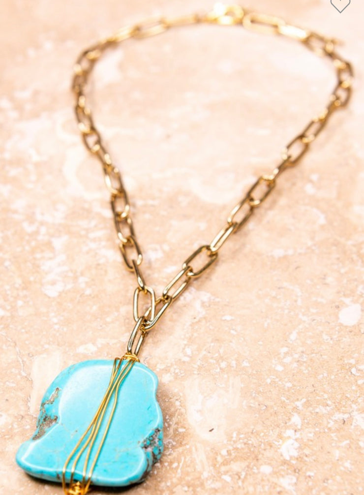 Ally Turquoise Necklace