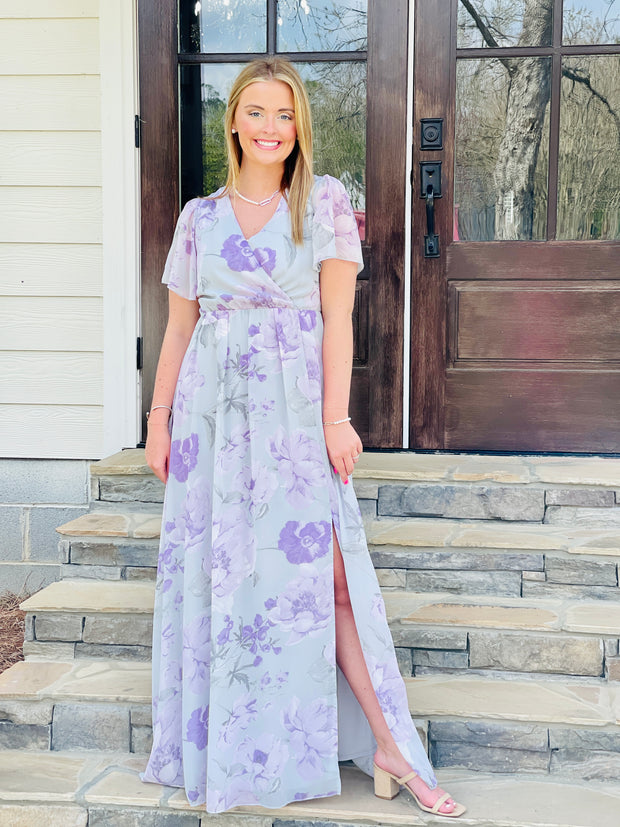 Come Away with Me Maxi- Lavender