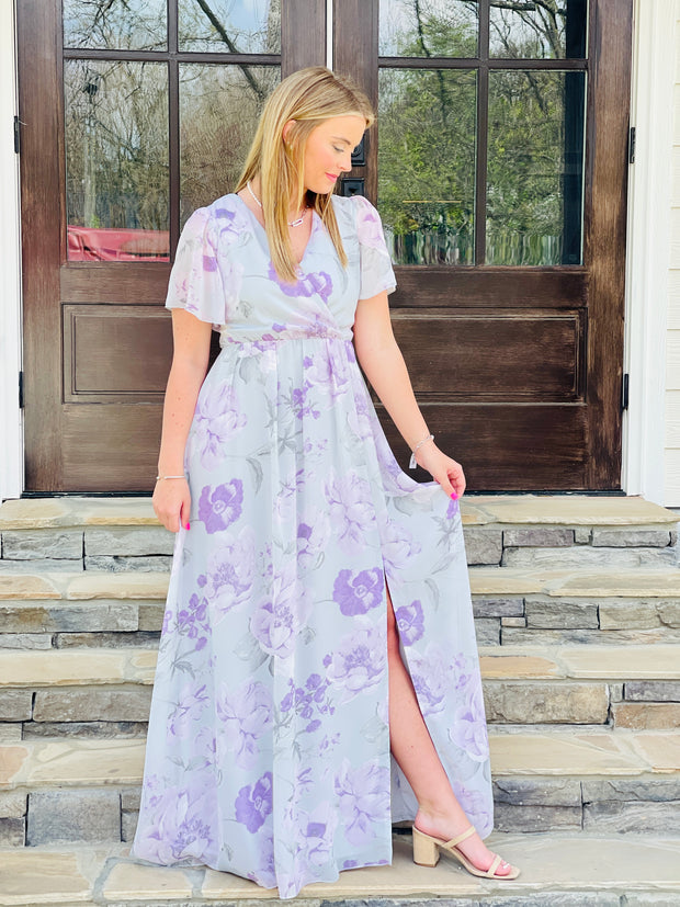 Come Away with Me Maxi- Lavender