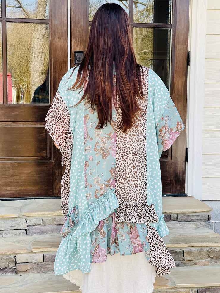Colors of Spring Kimono