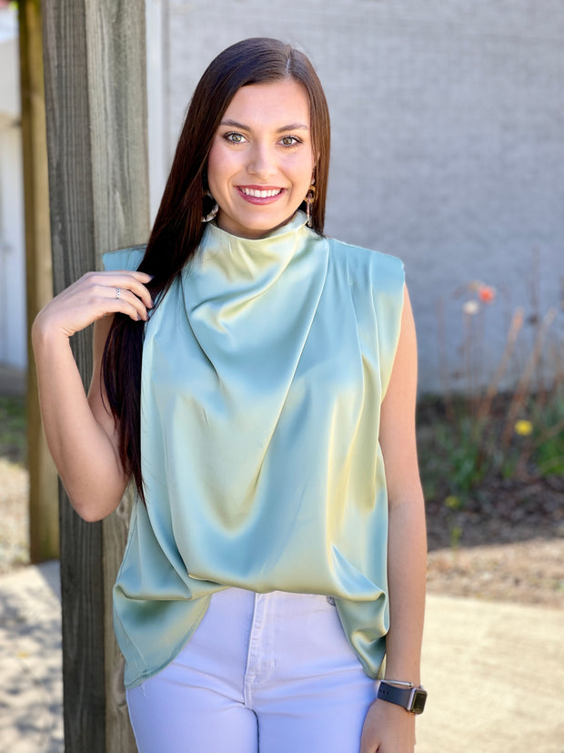 All Dolled Up Satin Tunic