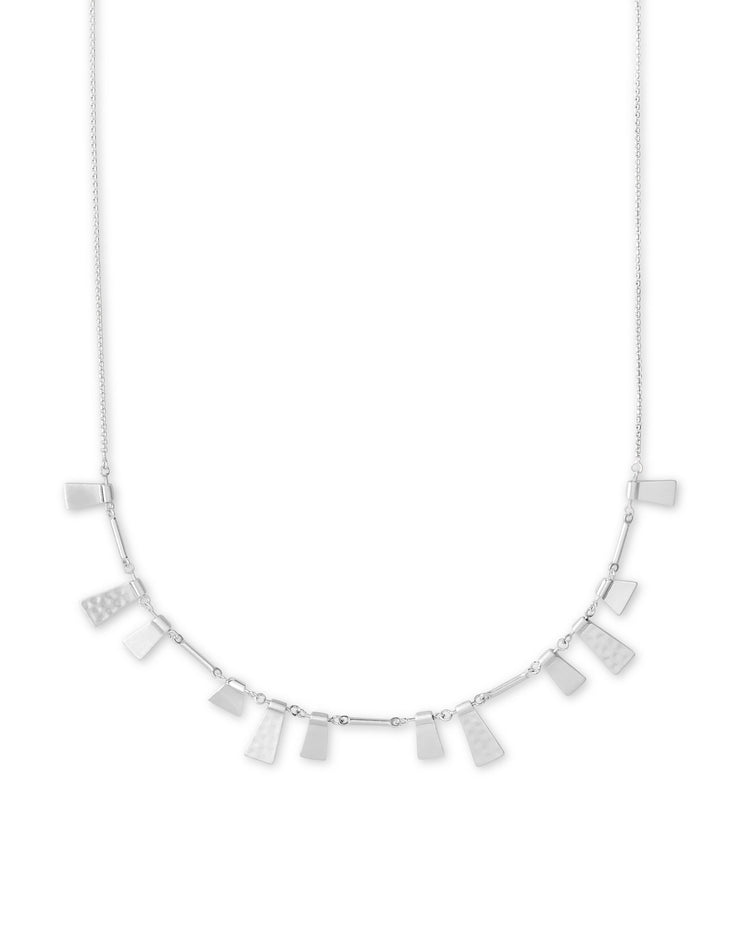 Kendra Scott Adjustable Silver Necklace