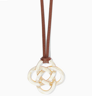 Interlock Horn Necklace