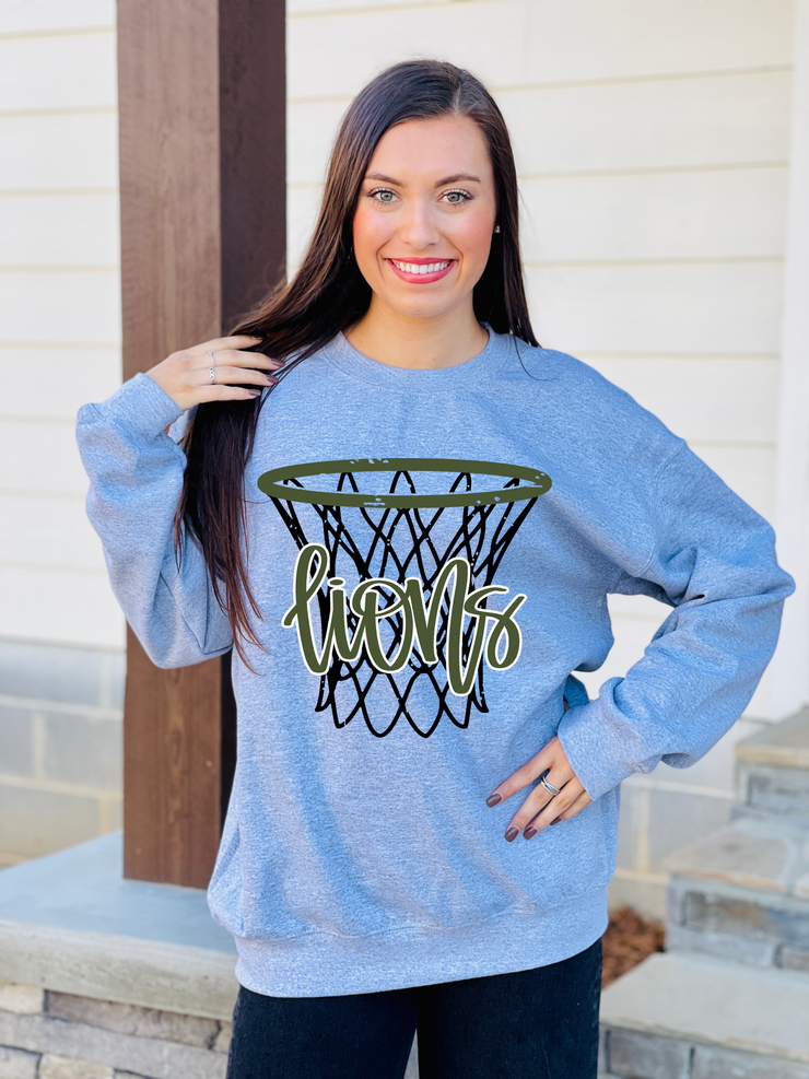 Lions Basketball Sweatshirt