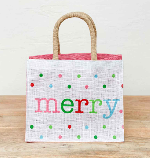 Merry Graphic Tote