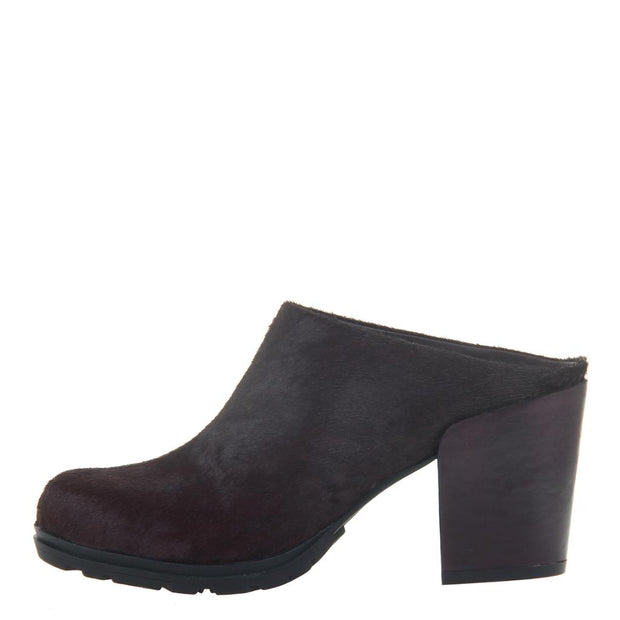 NAKED FEET - PROPER in RASPBERRY Mules
