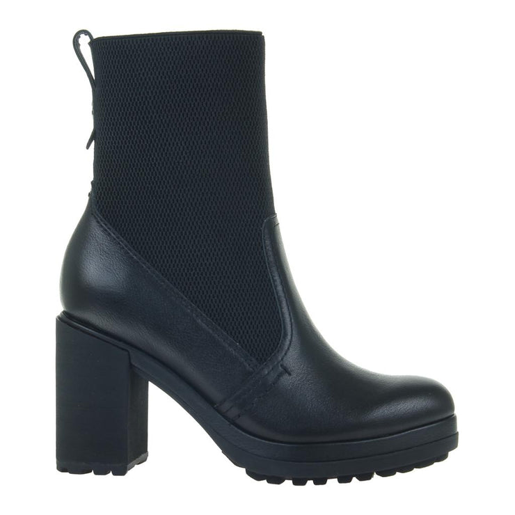 NAKED FEET - SURVIVAL in BLACK Mid-Shaft Boots